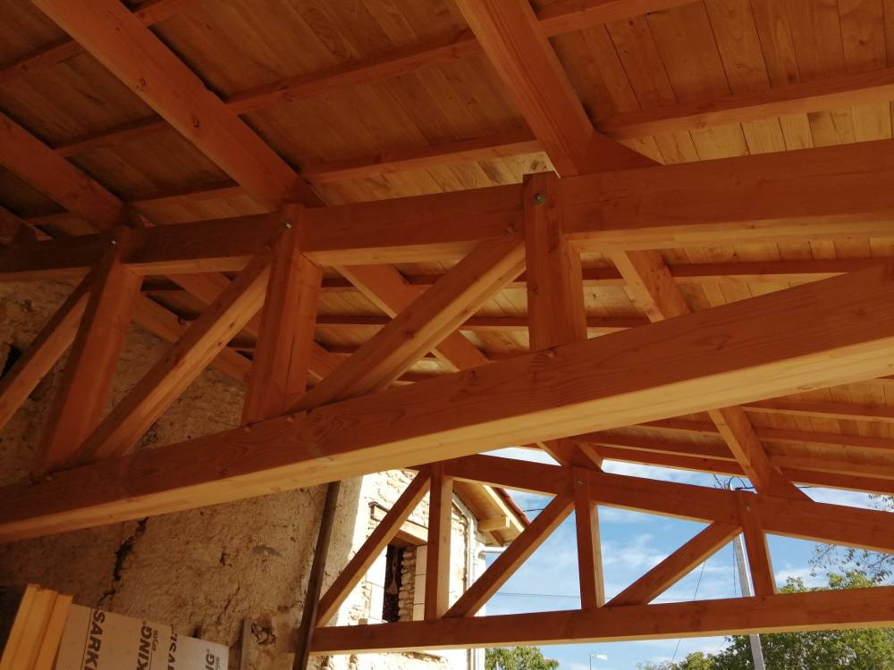 Charpente en bois