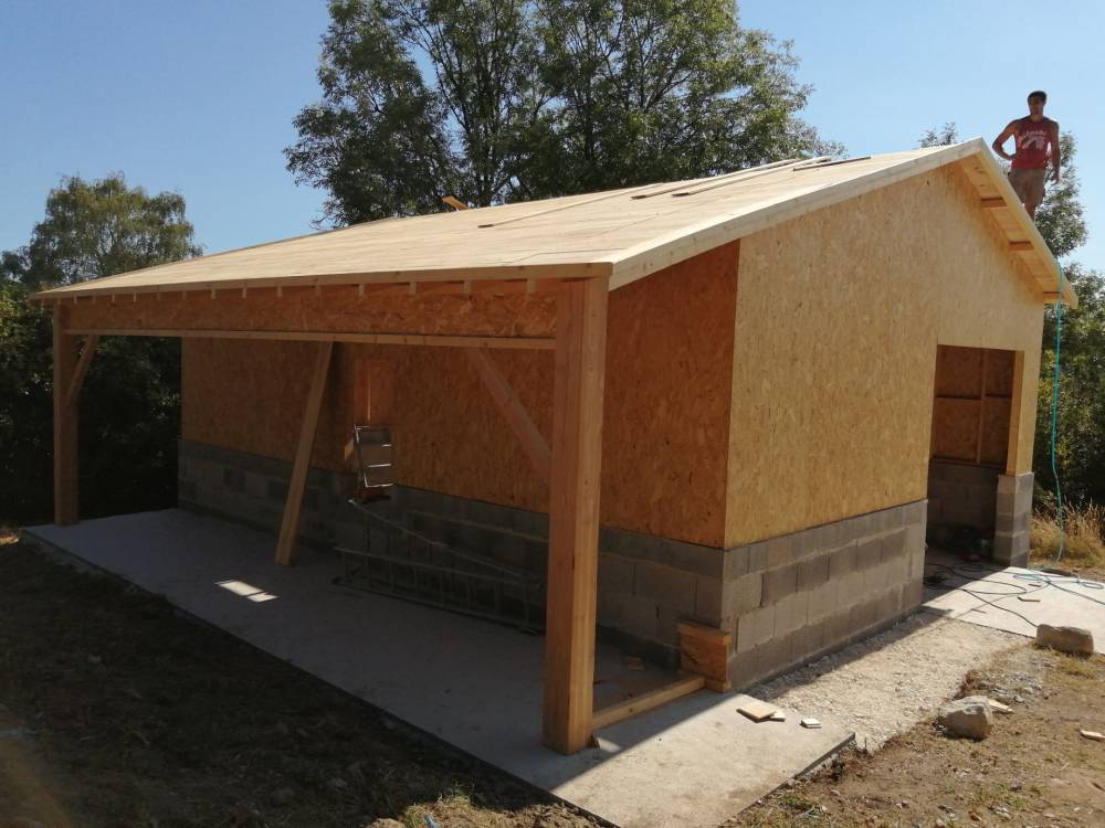 Charpente en bois
