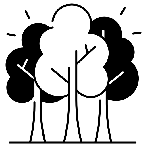 pictogramme d'arbres