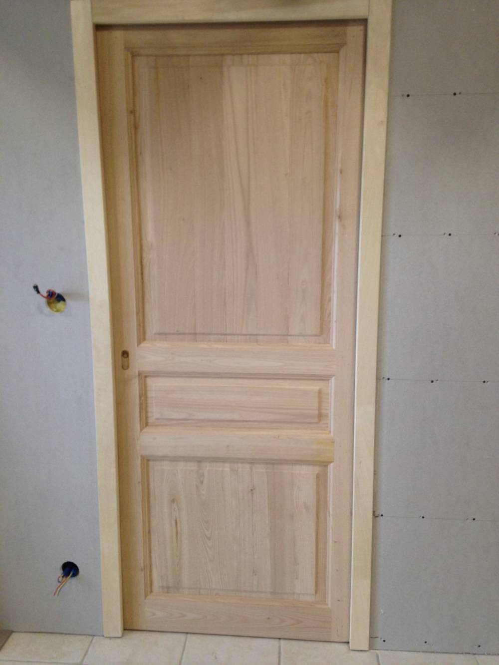 Porte en bois