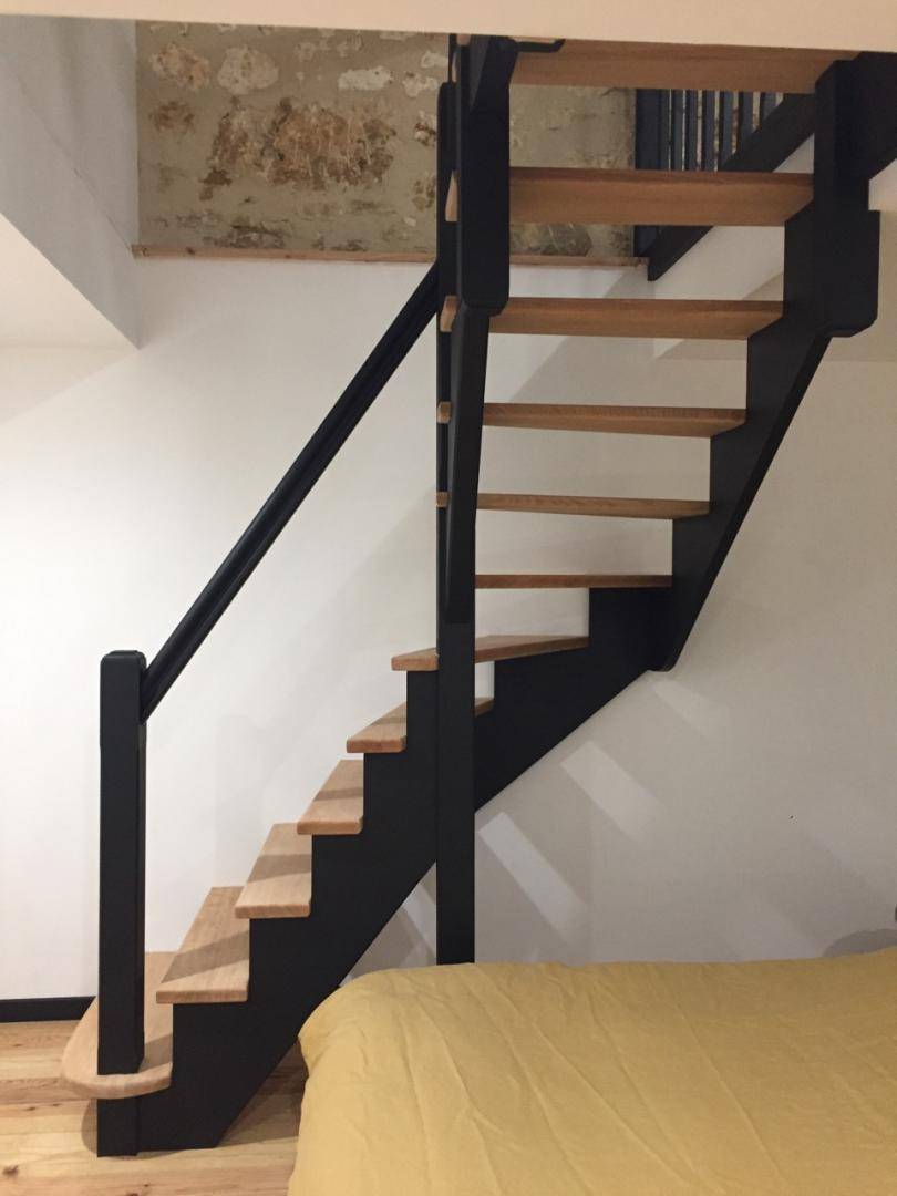 Escalier en bois